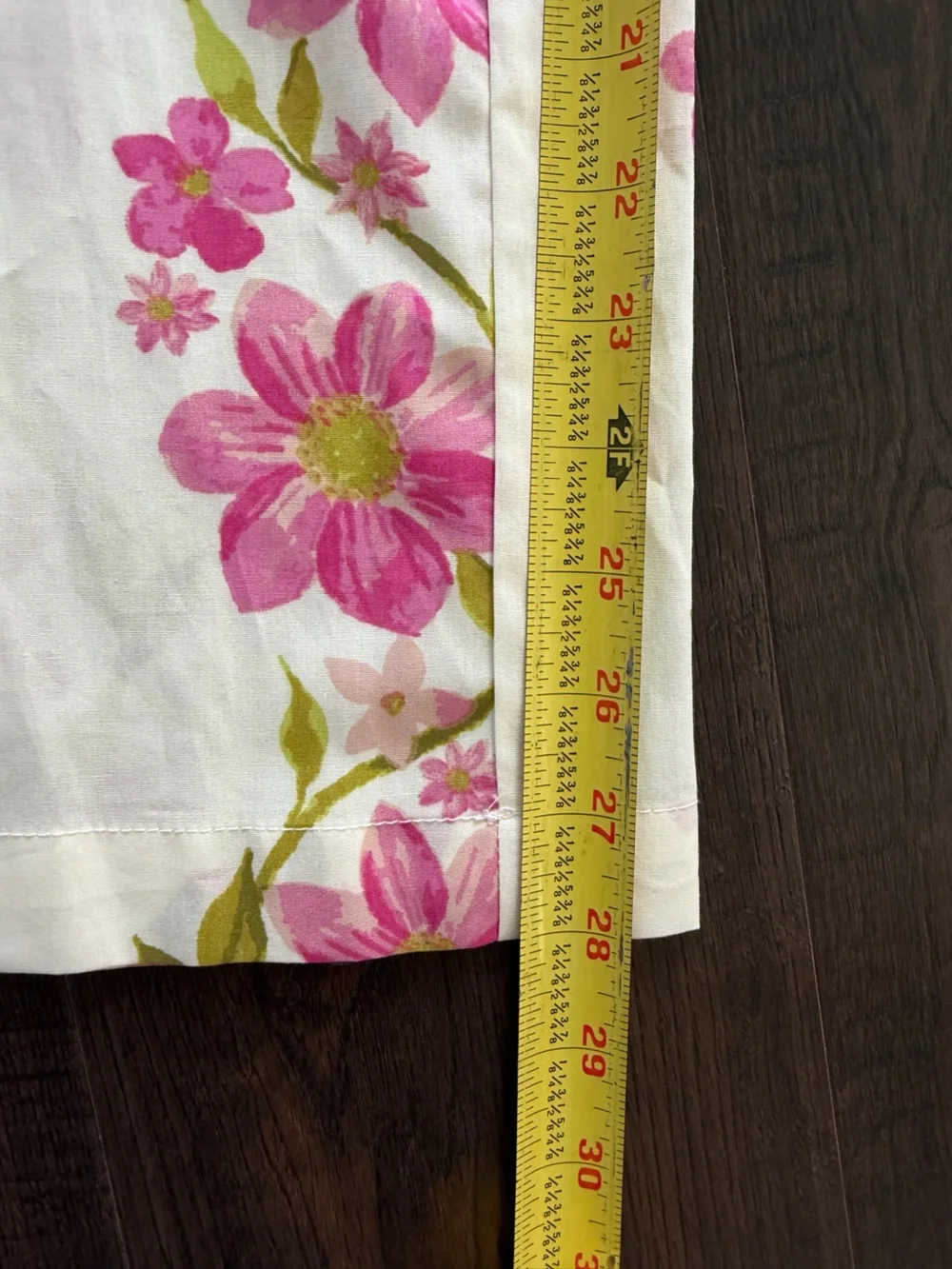 NWT HYFVE Wide Leg Apron Tank Set Delicate Blossom Floral Pink Green Ivory Small